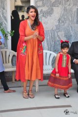 Lakshmi Manchu Celebrates Sankranthi With Kids From Govt Schools